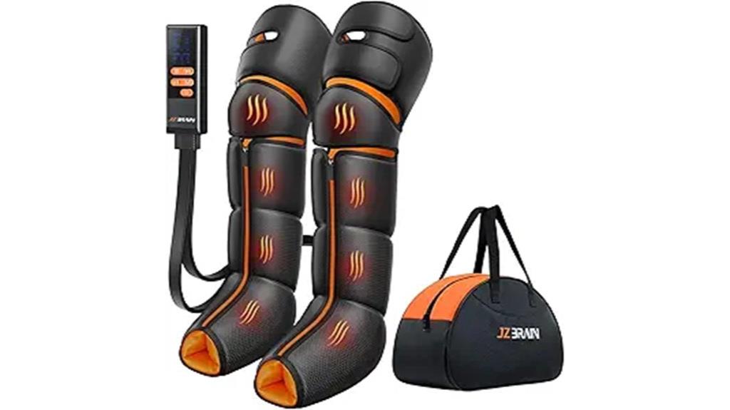 heated compression leg massage