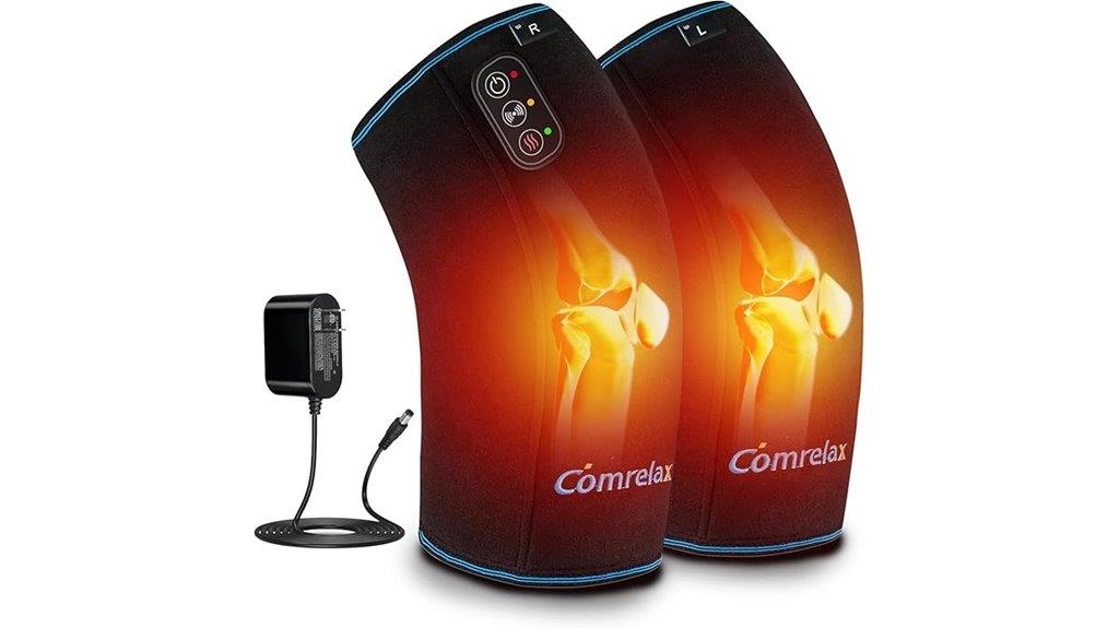heated vibrating knee massager