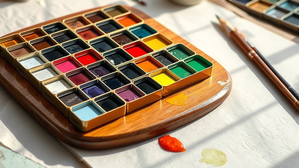 high quality pigments and variety