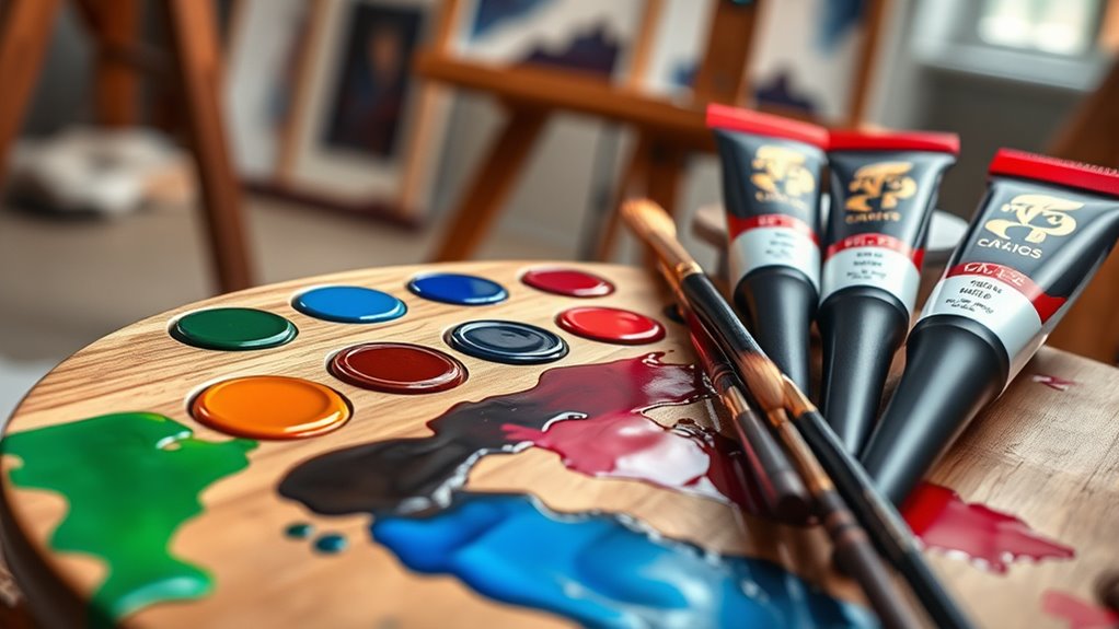 high quality vibrant diverse paints