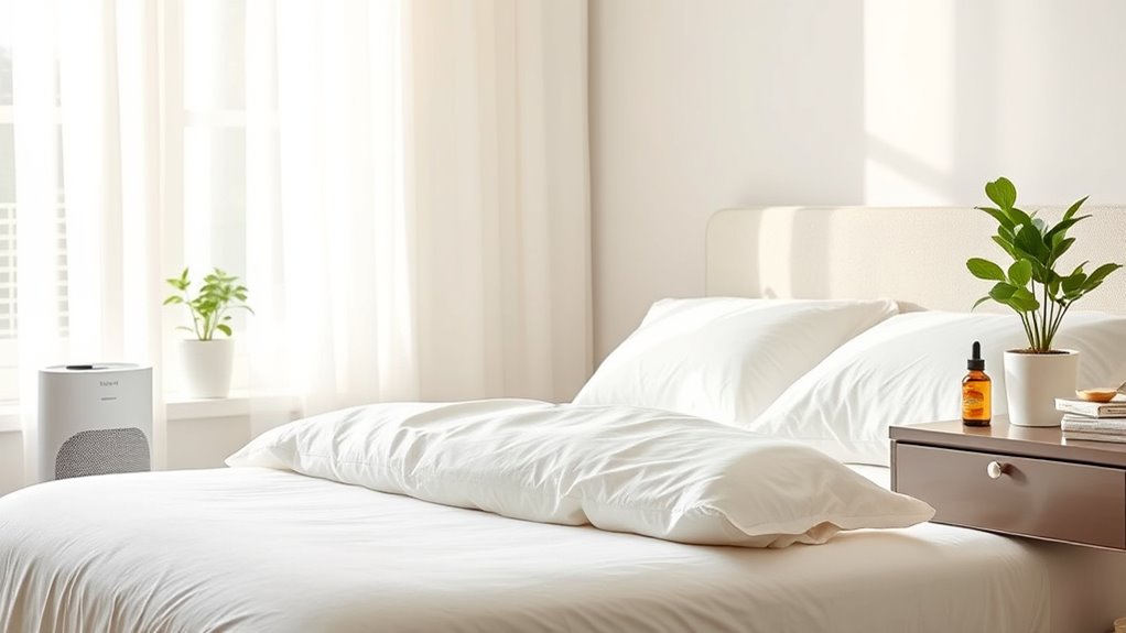 hypoallergenic bedding and cleaning