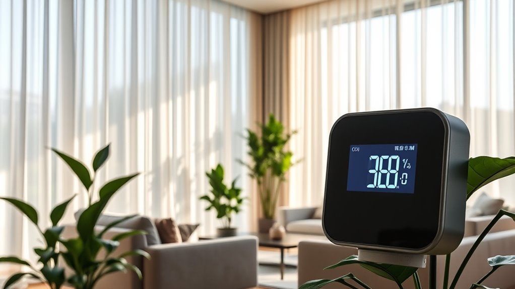 indoor co2 levels depend on ventilation