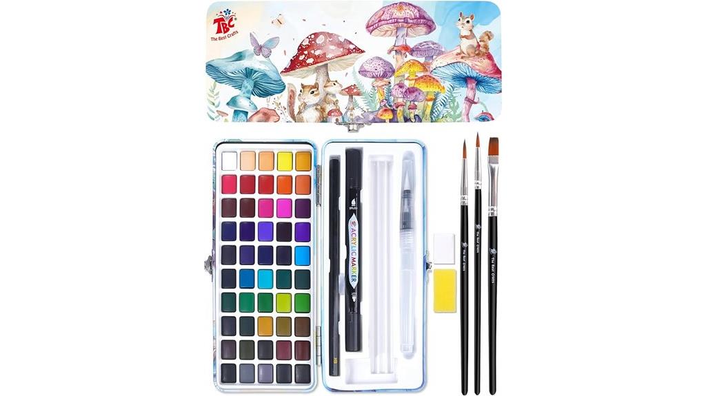 kids watercolor paint set