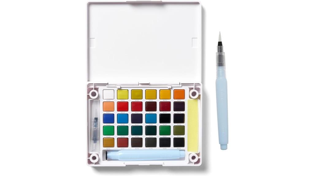 koi pocket watercolor kit