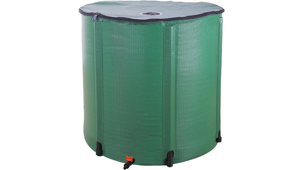 large portable rain barrel