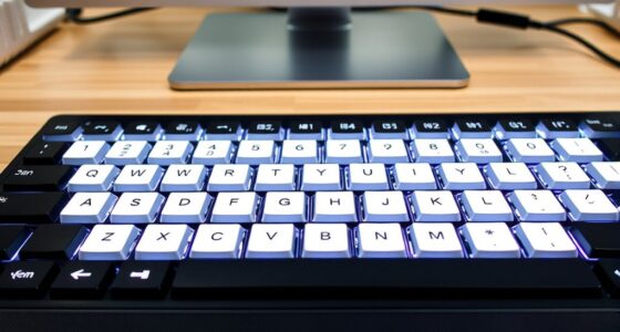 large print keyboard options