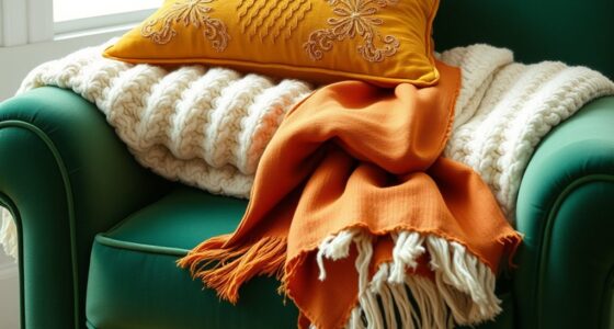 layered hues and textures