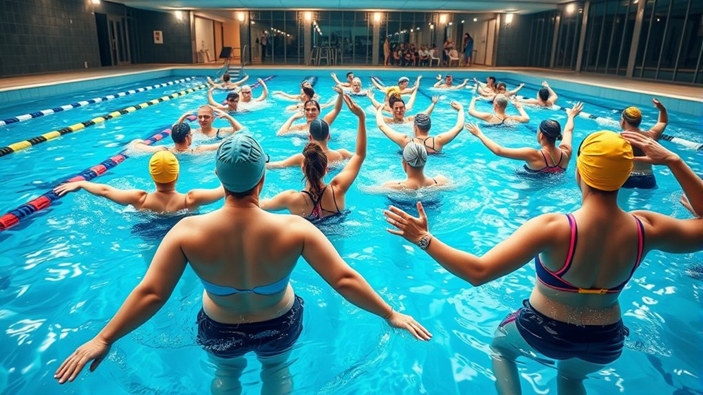 low impact hydrotherapy exercise