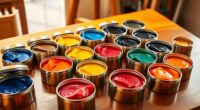 luxurious oil paint sets