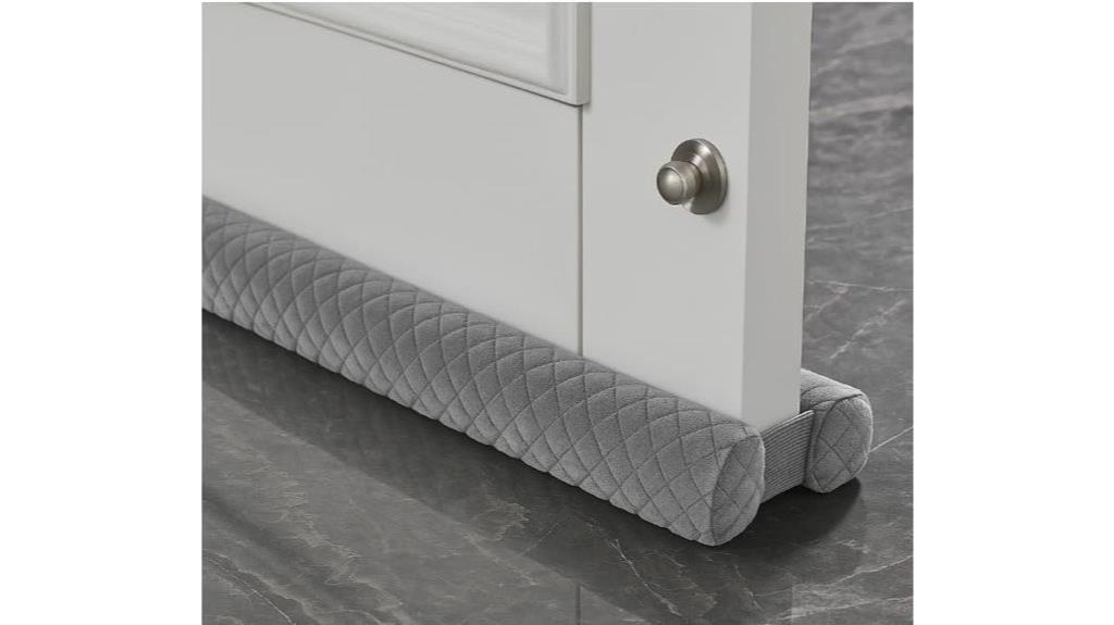 luxurious velvet door seal