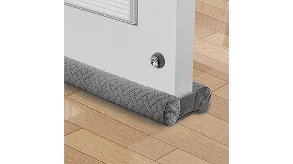 luxurious velvet door seal