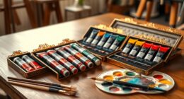 luxury artist oil paints