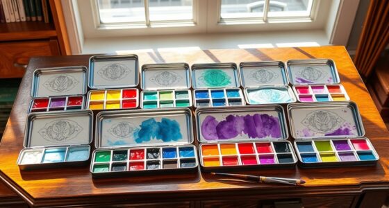 luxury watercolor painting sets