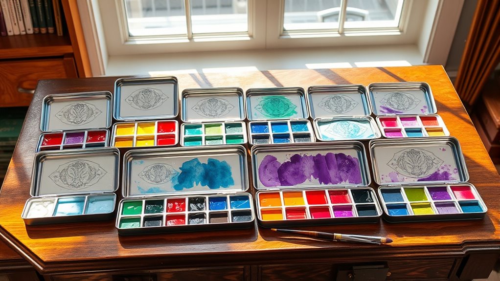 luxury watercolor painting sets