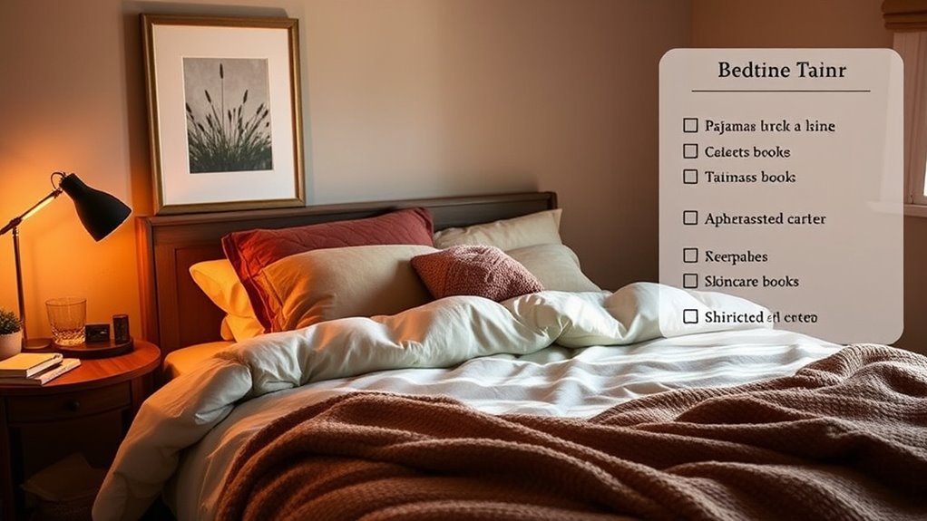 maintain regular sleep schedule