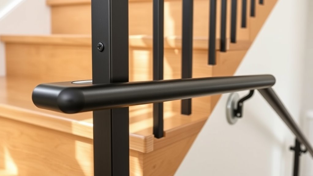 material installation safety adjustability