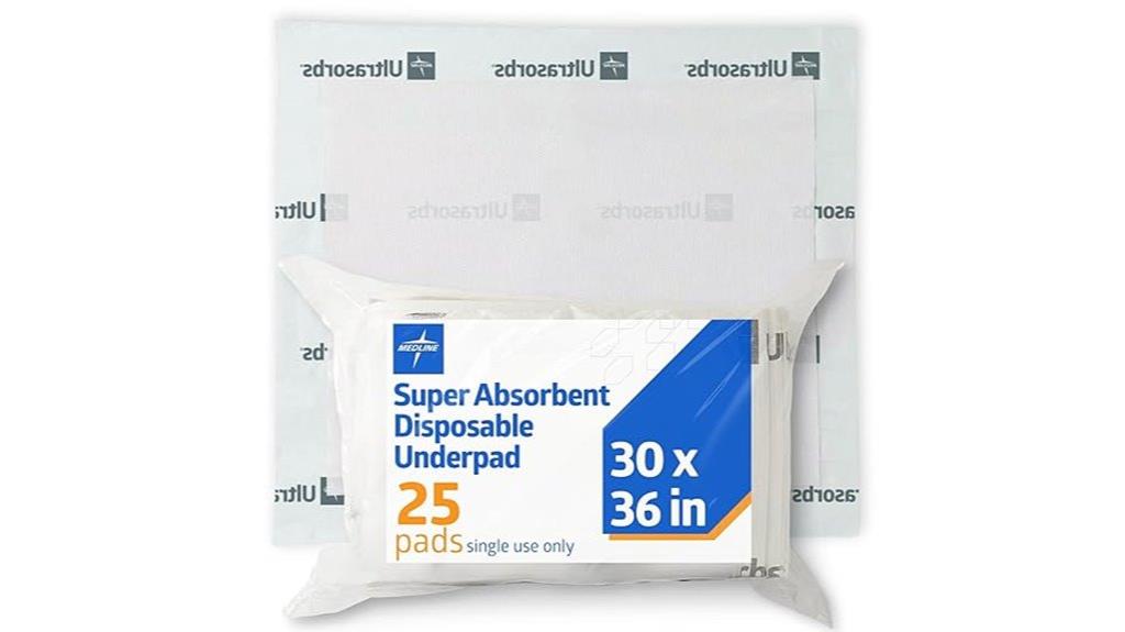 medline ultrasorbs drypads