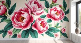 modern floral wallpaper revival