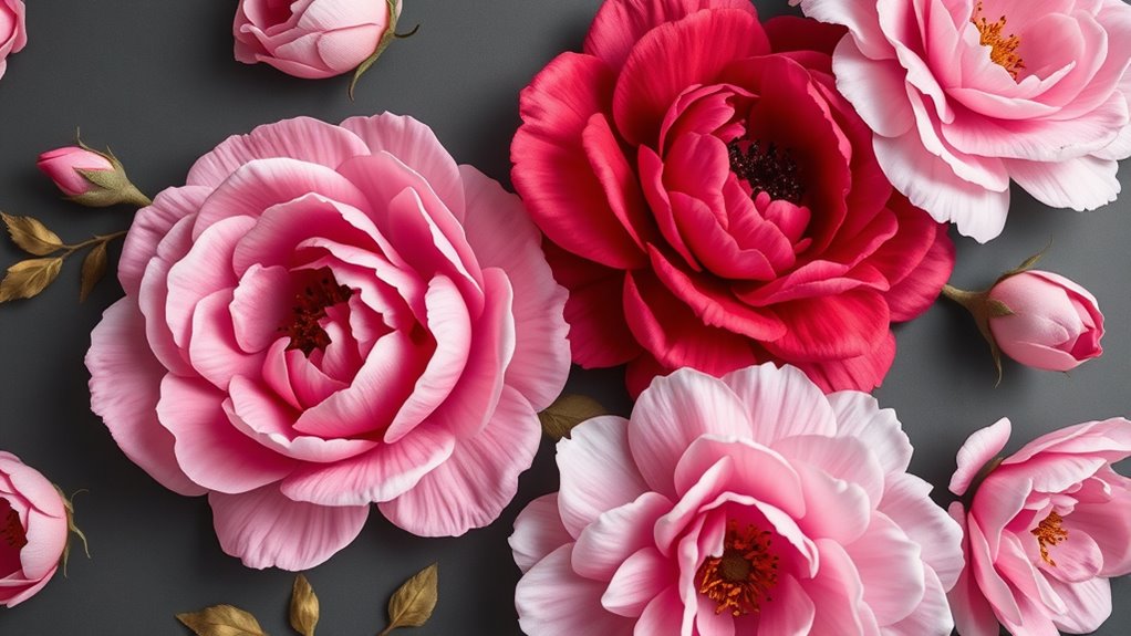 modern vintage floral decor