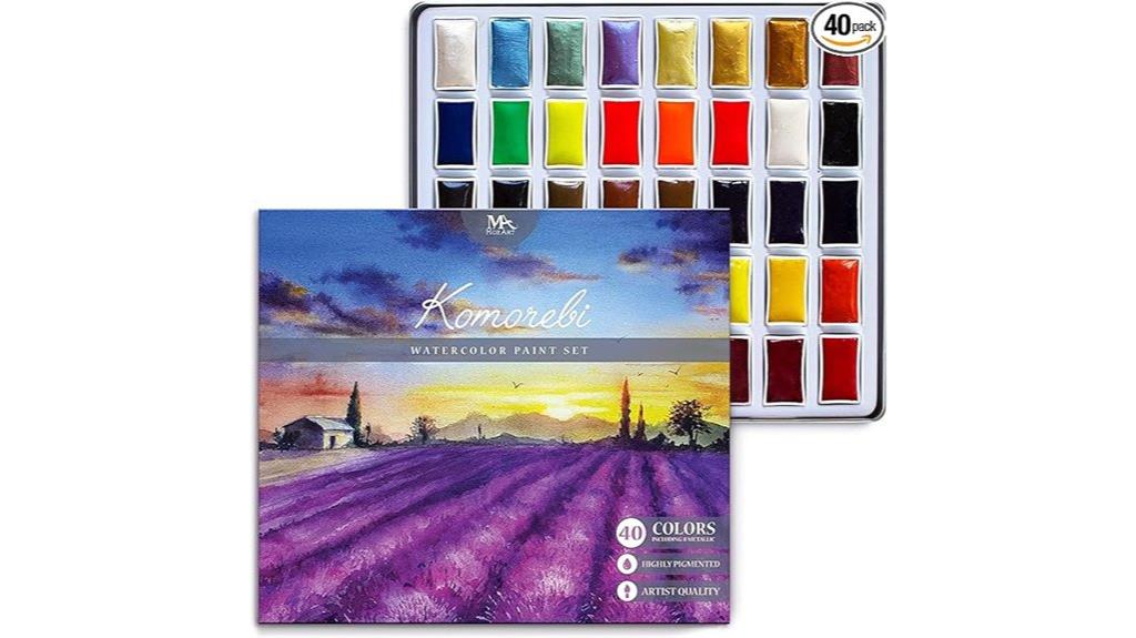mozart japanese watercolor set