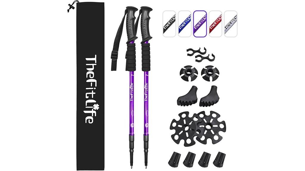 nordic walking trekking poles