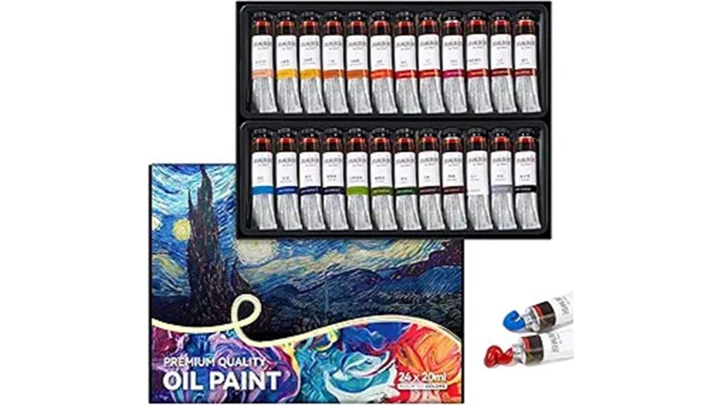 oil paints 24 tubes