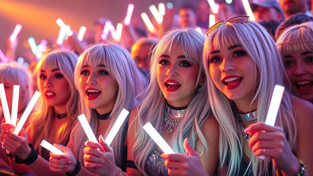 older fans celebrity merchandise