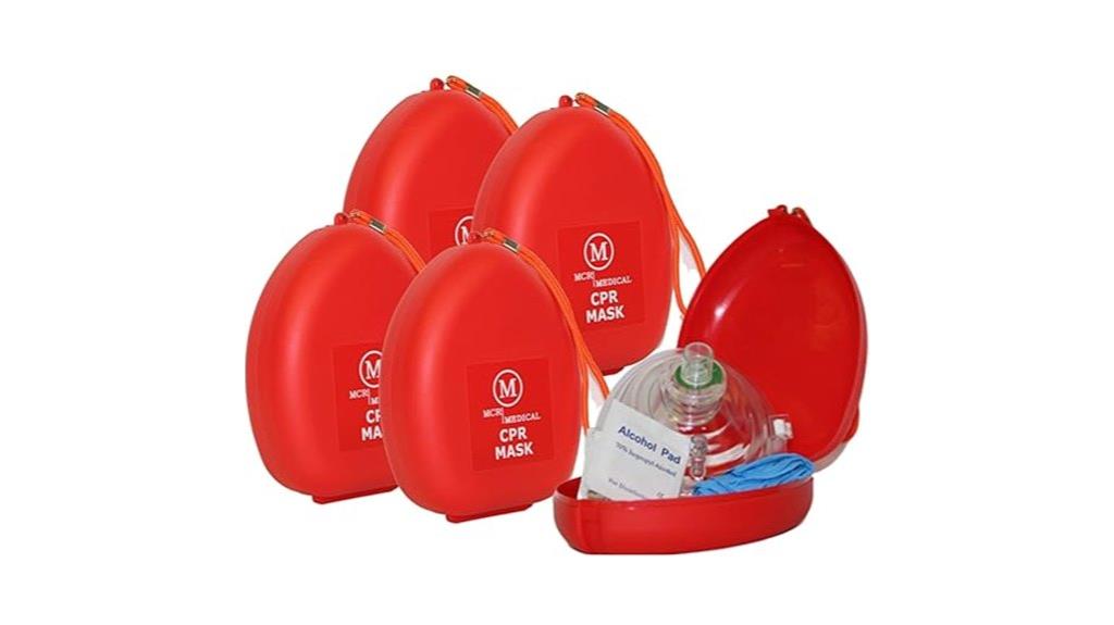 pack of five masks