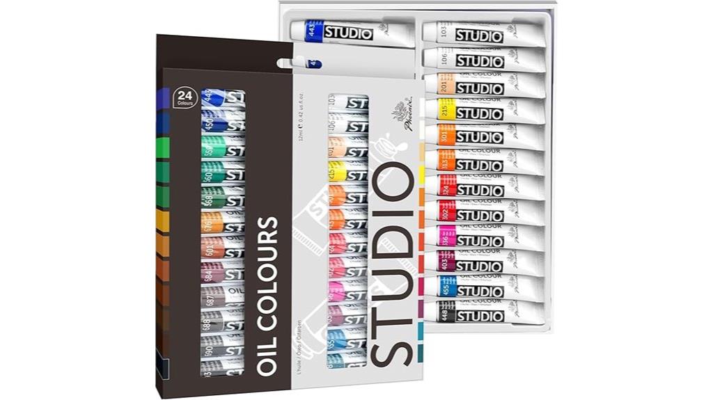phoenix oil paint set