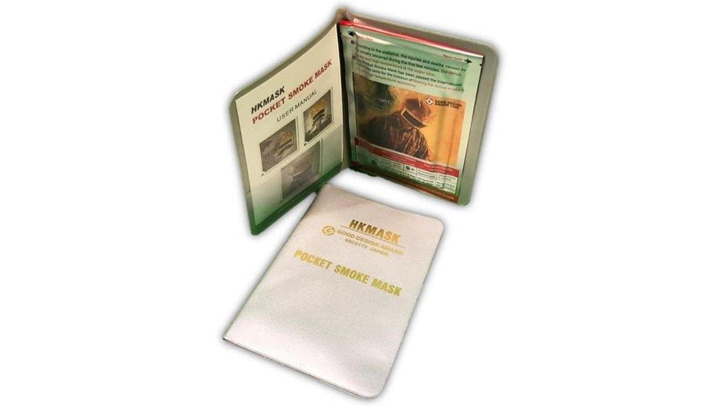 portable heat resistant smoke mask