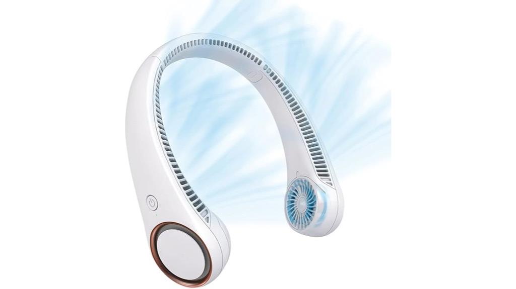 portable neck fan rechargeable