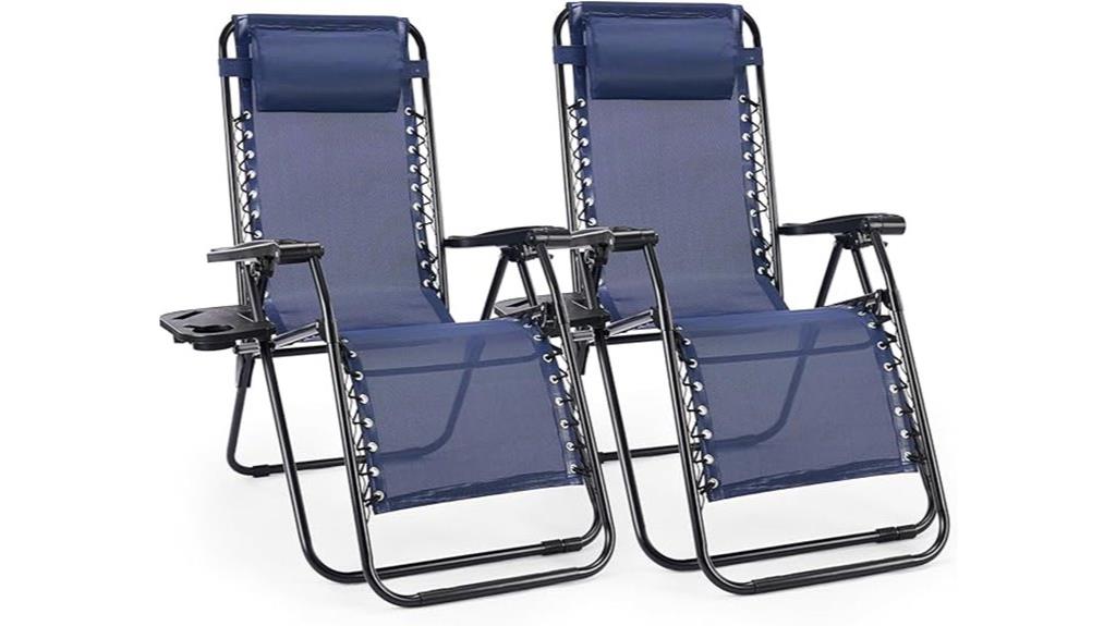 portable poolside recliner chairs