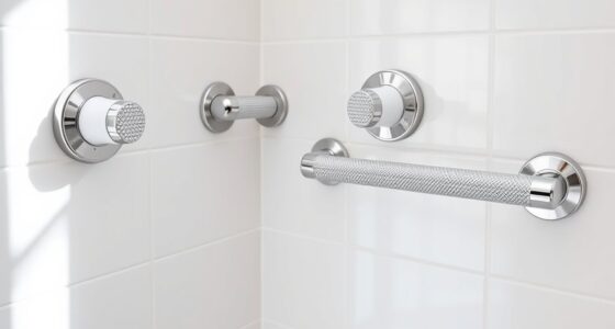 portable suction shower bars