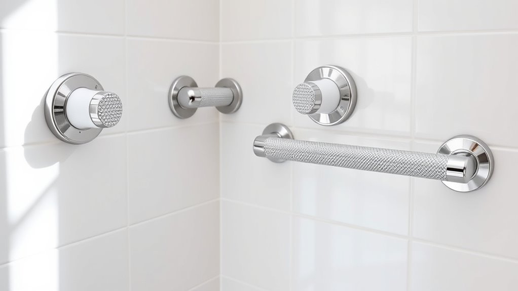 portable suction shower bars