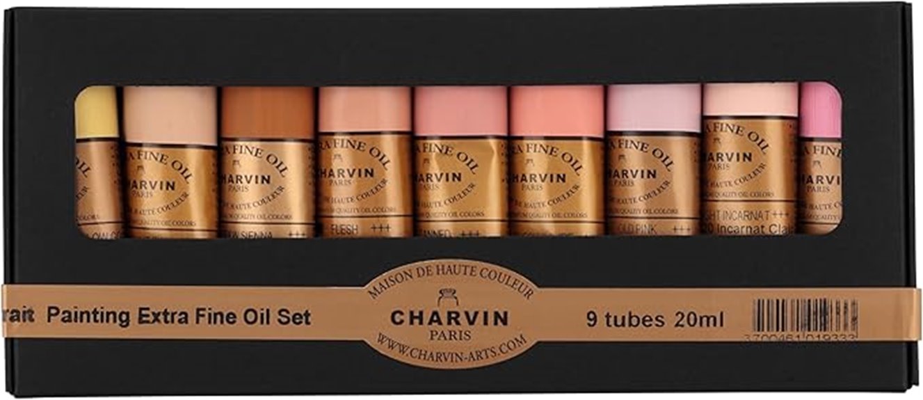 premium artist oil paints