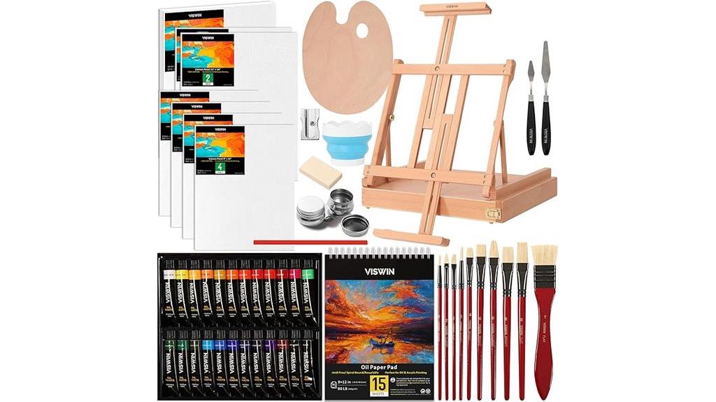 premium oil paint set