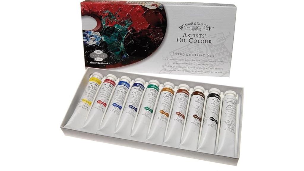 premium oil paint set