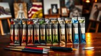 premium oil paint sets