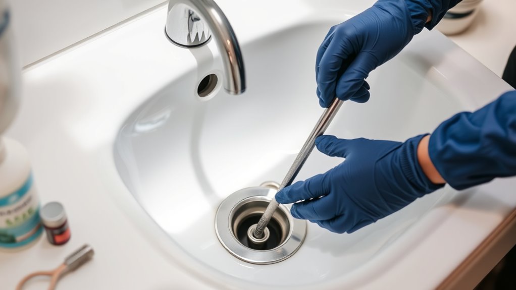 prevent clogs maintain drainage