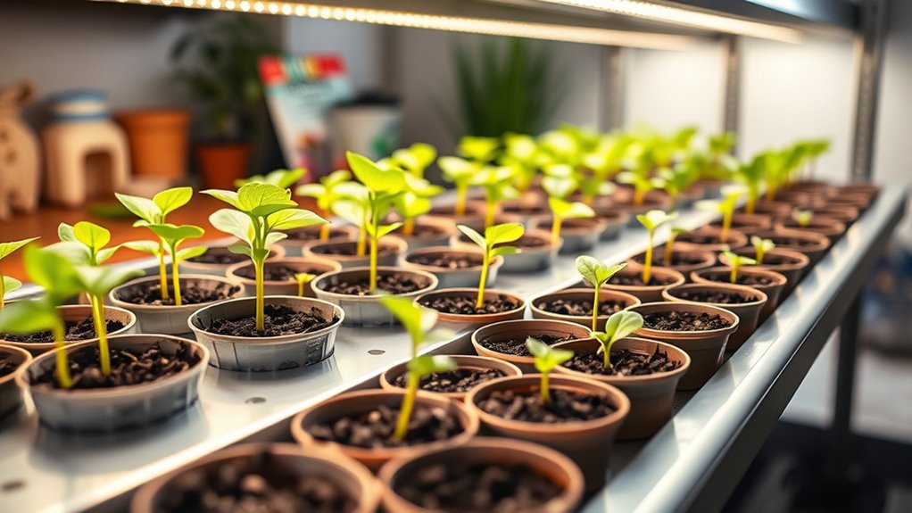 proper seedling starting practices