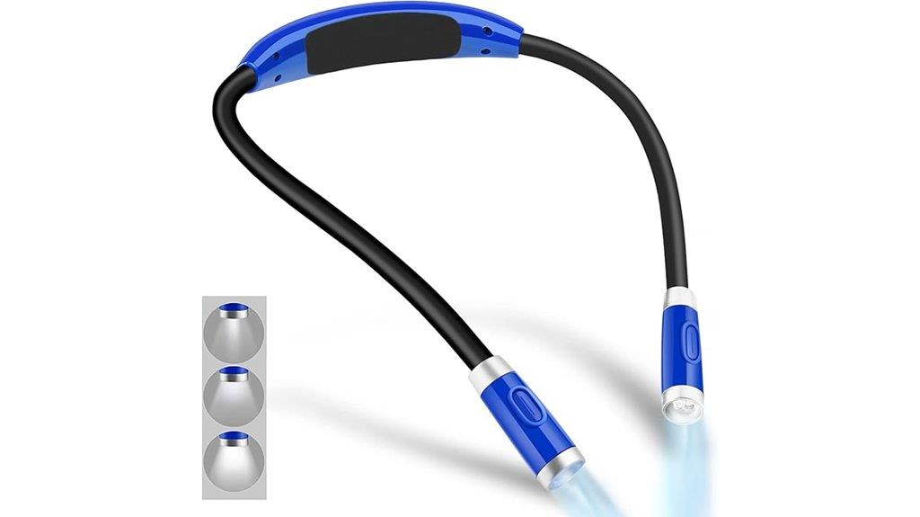 rechargeable led neck light