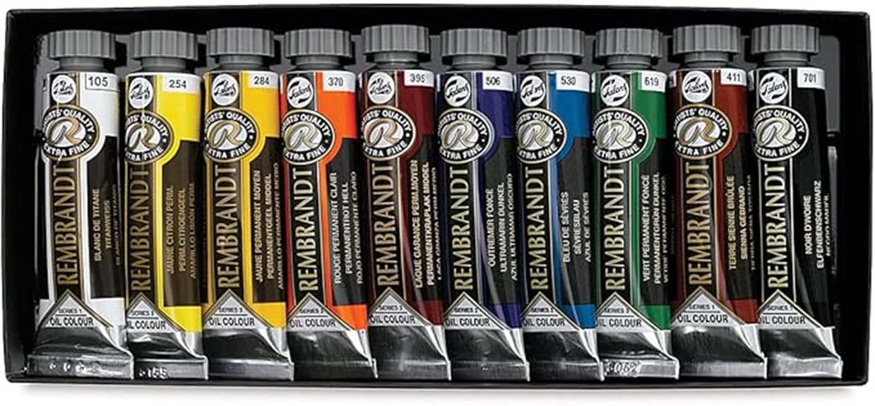 rembrandt artists oil set