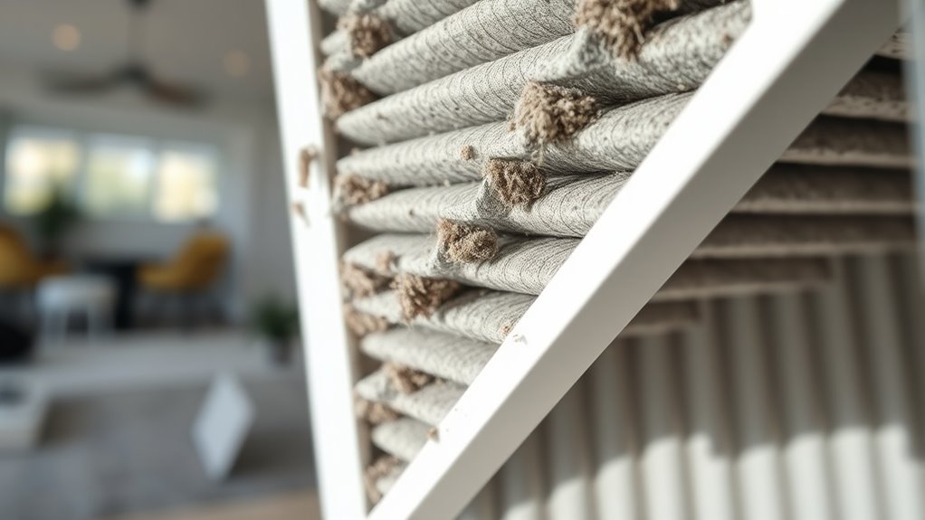 replace dirty clogged filter regularly