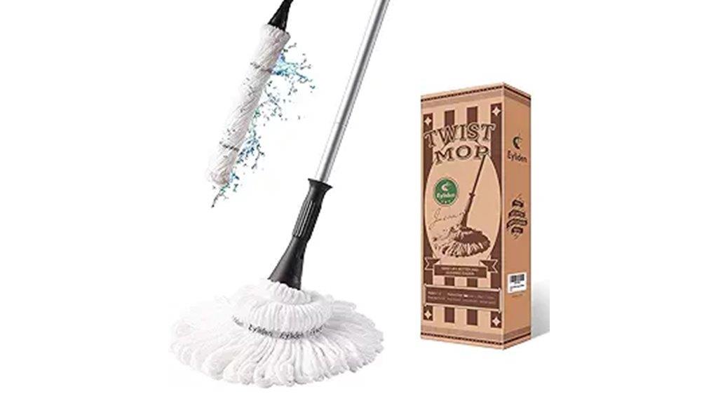 reusable mop with long handle