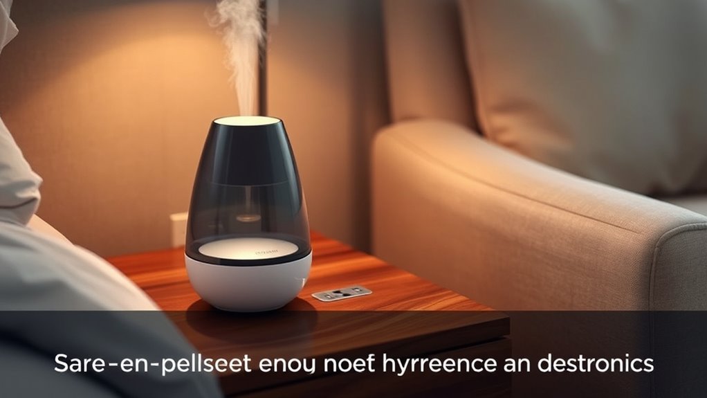 safe humidifier placement guidelines