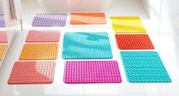 safe stylish bath mats