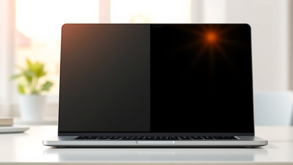 screen fit glare reduction