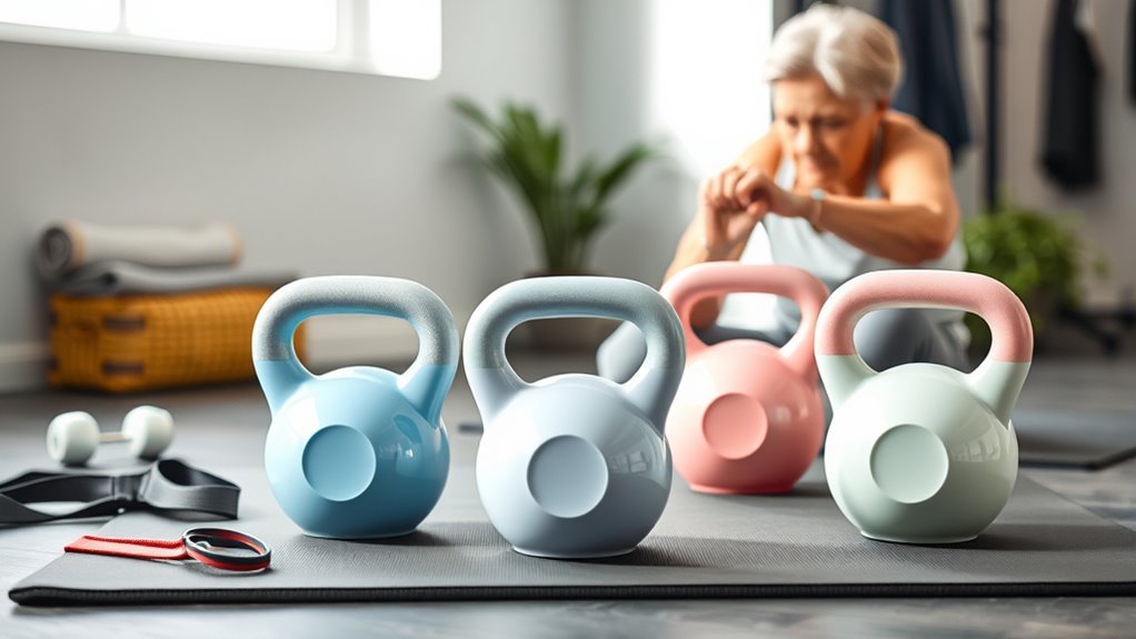 senior friendly kettlebell considerations