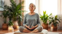 senior stress relief meditation techniques