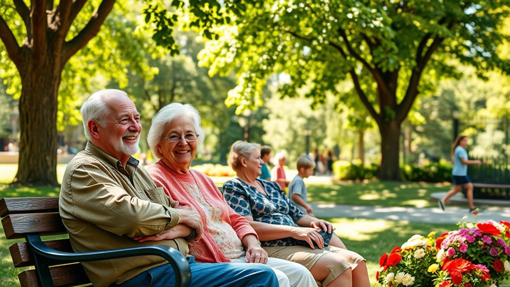 social connections enhance senior well being